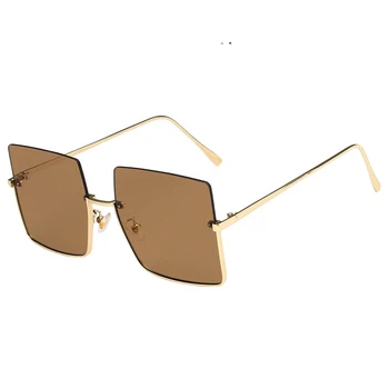 Blagovno znamko Design Kvadratnih Prevelik sončna Očala za Ženske Moški Modni Klasično Eleganten Vožnje Športne UV400 Velika sončna Očala Očala 2021