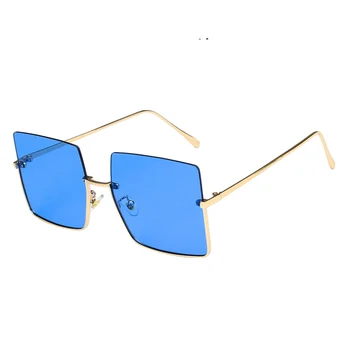 Blagovno znamko Design Kvadratnih Prevelik sončna Očala za Ženske Moški Modni Klasično Eleganten Vožnje Športne UV400 Velika sončna Očala Očala 2021