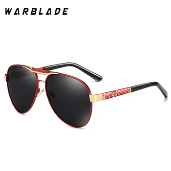 WarBLade Mens Polarizirana Sončna Očala Za Športe Na Prostem, Vožnja Polaroid Sončna Očala Gafas De Sol Moških Pilotni Kovinski Okvir Sončna Očala