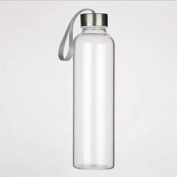 500 ml Plastenka Vode Z Vrvjo Prosti BPA Za Čaj Drinkware Pregleden Pokal Puščanje Dokazilo Okolju Prijazno na Prostem Prenosni Odraslih