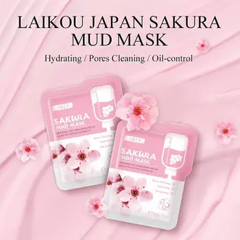 1pcs Japonska Blatna Maska Navlažijo Anti Aging Za Nego Obraza Proti Gubam Temno Krog Noč Paketi Čiščenje Kože