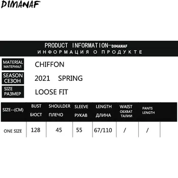 DIMANAF 2021 Plus Velikost Ženske Bluzo Srajce Šifon Long Sleeve Solid Asimetrični Hnmp Jopico Modni Slog Priložnostne Srajce 4XL