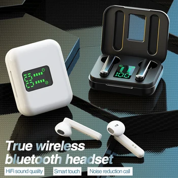 DODOCASE X15 Bluetooth Brezžične Slušalke Touch Kontrole LED Zaslon Bluetooth 5.0 Iger na srečo Športne Vodotesne Slušalke Čepkov 31190