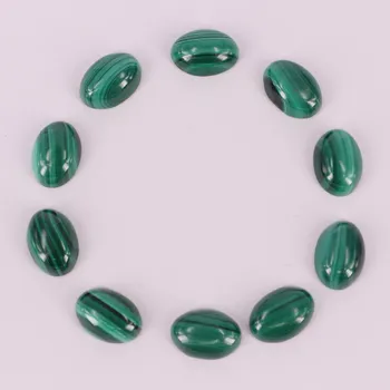 10x14 mm malahit naravni ovalne gemstone chrysoprase za nakit ugotovitve tovarniško ceno brezplačna dostava 31343