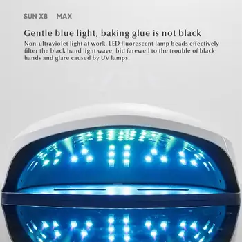 Prenosni 150W Plus UV-LED Lučka Za Nohte, Lase Led Lučka Za Manikuro Gel Nohtov Lučka za Sušenje Lučka Za Gel Nohte Zdravljenju Svetlobe #E
