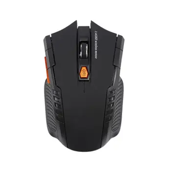 1600DPI Gaming Mouse Wireless Mouse 6 Keys 2.4GHz Wireless Computer Mice 2.4GHz Wireless Optical Mouse For PC Gaming Laptop 32100