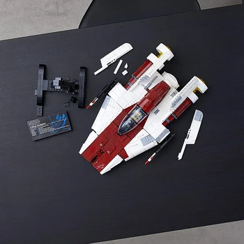 MOC-34882 KRAVATO Spremenjen Interceptor Model Star Wars Serije Buidling Bloki Film Zbirka Otroci Igrače Opeke Božična Darila
