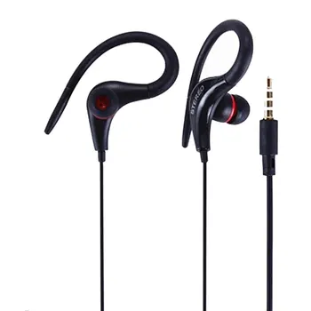 3,5 mm, Uho Kavelj Stereo slušalke Šport Teče Slušalke Čepkov Bas Slušalke Z Mikrofonom Za iPhone 32279