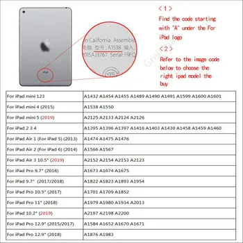 Ohišje Za iPad 4 Model A1458 A1459 A1460 Cover 360-Stopinjski Zasuk PU Usnja za ipad case 4 2012 Sprostitev Stojalo Držalo Primeru Capa