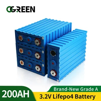 Ogreen 16PCS 200Ah lifepo4 Baterije 48V200AH 24V400AH CALB Litijevih-Železo-Fosfat celic Sončno ladjo EV RV Z Zbiralke