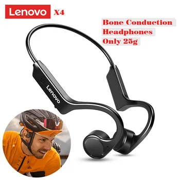 Lenovo X4 Kostne Prevodnosti Bluetooth Slušalke Šport Teče Nepremočljiva Brezžične Bluetooth Slušalke 2021 Nova 32669