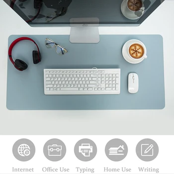 Velika Mouse Pad Ekstra Velike Non-Slip Desk Pad Nepremočljiva PVC Usnje Desk Tabela Zaščitnik Gaming Miška Mat za Igro Urad za Delo