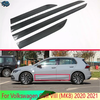 Za Volkswagen Golf VI (MK8) 2020 2021 Avto Dodatki iz Ogljikovih Vlaken Slog Strani Vrat Telesa Oblikovanje Oblikovanje Trim 33154