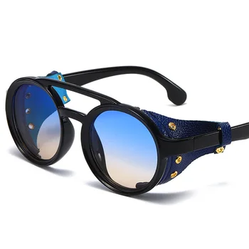 Modna sončna očala novi punk sončna očala moških in žensk retro blagovno znamko design okrogla sončna očala UV400 očala Oculos De Sol