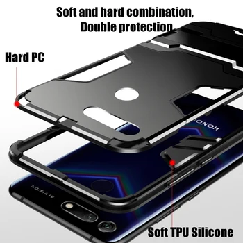 Težko PC Oklep Primerih Za Moto G6 Plus Primeru Moto X4 2017 Z Droid X M G4 G3 G2 E5 E3 G5S Z2 Igrajo Primeru Zajema Shockproof Telefon Odbijača