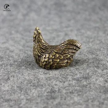 Ustvarjalne Starinsko Baker Kitajski Zodiak Piščancev/kokoši Ornament naklonjenosti Okraski Baker Chick Čaj Pet Desk Dekor Dodatki