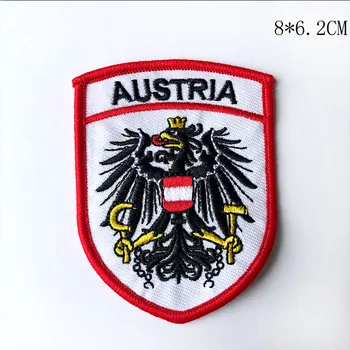 Lep Avstrija dvojno glavo Orel Državni grb obliži emblem zapestnica Zlate zvezni orel ščit Državno Zastavo, grb opremo
