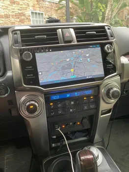 2 Din Stereo Sprejemnik Avto GPS Navigacija Multimedijski predvajalnik DVD-jev Za Toyota 4 Runner 2009-2019 Car Audio Stereo Radio