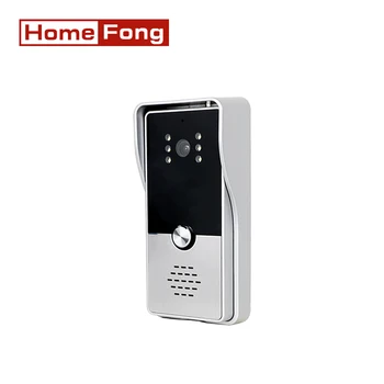 Homefong 7 Palčni Video Interkom S Ključavnico Beli Video Vrata Telefon Zvonec Fotoaparata, Sistem Za Odklepanje Govori Spremljanje Nepremočljiva 34525