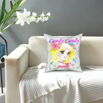 Candy Candy Anime Manga Pillowcases Postelja Avto Candice Bela Kawaii Dekle Japonska Blazine Primeru Dom Okrasni Zglavnik v višini 40*40 cm