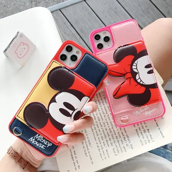 2021 Disney Mickey Minnie za iphone 11/12 pro max iPhone 7/8 plus xr xs max primeru carcasa iphone plus Mobilni Telefon Primerih Zajema