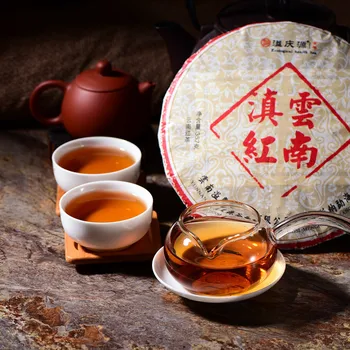 Yunnan Staro Drevo Črni Kitajski Čaj Dianhong Feng Qing Rdeči Čaj Torto 357g