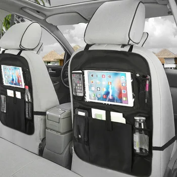 Avto Backseat Organizator Multi-Žep Visi Skladiščenje Vrečko z Zaslonom na Dotik Tablete, Imetnika Avto Sedež Nazaj Nalaganje Tidying Vrečke