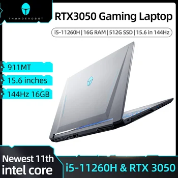 911MT Gaming Laptop RTX3050 Intel Core i5 11. Gen 11260H Laptop 15 6 inch 144Hz Urad Prenosnik Windows 10 16 G 512G SSD FHD IPS