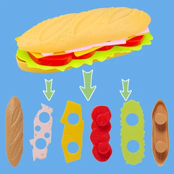 Simulacija Kuhinjo, Hrano, Igrače, se Pretvarjamo, Igrajo Hamburger Hotdog krompirčka Kuhanje Igrača Izobraževalne Igrače za Otroka Igra Kuhinja 35832