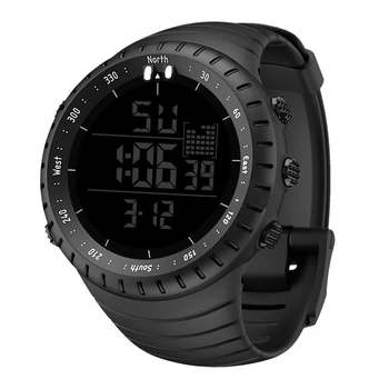 2021 Šport Digitalni Moške Ure na Prostem Kronograf Štoparica Vojaške LED Elektronski ročno uro, ki Teče Fitnes Army Watch Ura
