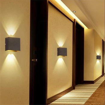 1X na Debelo 6W LED downlight LED Epistar stropne svetilke Vgradne Spot luči AC85-230V za notranje osvetlitve