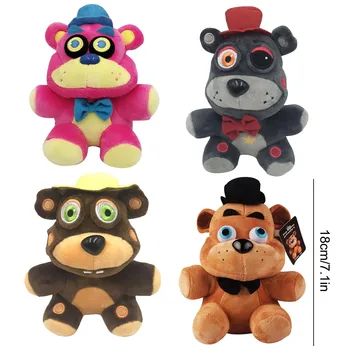 Plišastih Igrač Teddy Bear ' s Petimi Noč Harem Lutke, Nagačene Živali Lutka Freddy Medved Foxy Chica Bonnie Otroke Lutke Otroci Igrače Darilo #5