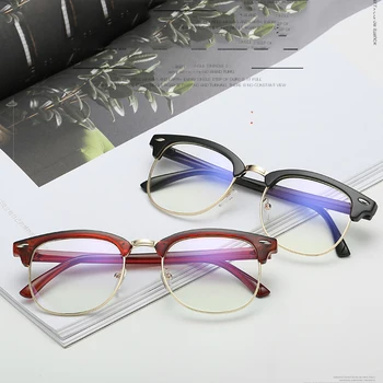 Seemfly Klasičnih Pol Okvir Obravnavi Očala Moški Ženske Anti Modra Svetloba Presbyopic Očala Z Dioptrije +1.0 1.5 2.0 2.5 3.0 3.5 4