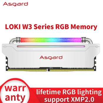 Asgard W3 RGB RAM ddr4 RAM 8GBx2 3200MHz 3600MHz RGB, dual channel DIMM Namizje Pomnilnik 8 g 16 G 3200mhz 3600mhz 16gb 32gb ram