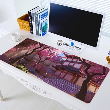 Japonski Češnjev Cvet Gaming Mousepads velike xxl zgostitev mouse pad igralec igra tipkovnico računalnika Preprogo kawaii gaming pripomočki
