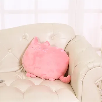 Ustvarjalni dom dekor kavč, blazine mačka star blazino velik obraz mačka blazine risanka piškotov mačka vrgel blazino