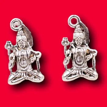 15pcs Silver Plated Bog Uničenja Shiva Obeski Retro Uhani Zapestnica Kovinski Dodatki DIY Čare Nakit Obrti, Izdelava 38371