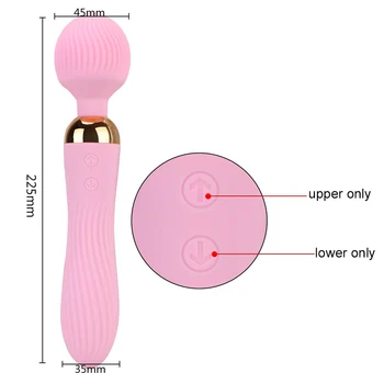 IKOKY 18 Hitrosti Močan Vibrator, Vibrator Sex Igrače Za Ženske Pari Klitoris Spodbujanje Odraslih Izdelkov AV Čarobno Palico