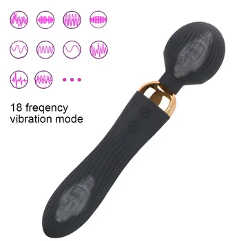 IKOKY 18 Hitrosti Močan Vibrator, Vibrator Sex Igrače Za Ženske Pari Klitoris Spodbujanje Odraslih Izdelkov AV Čarobno Palico