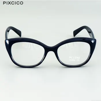 R45675 Pixcico Mačka Oči Obravnavi Očala Moški Ženske Mode Optični +50 +100 +150 +200 +250 +300 +350