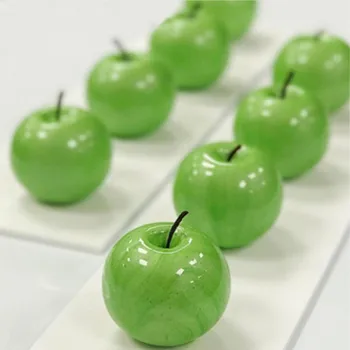 VROČE 8 Lukenj 3D Apple Torto Plesni Silikonsko Plesni Mousse Umetnosti Ponev Za Sladoled Čokoladni Puding Jello Pecivo Peka Sladice Orodje 38949