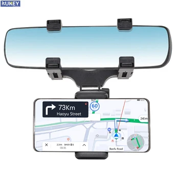 Avto Tovornjak Rearview Mirror Nastavek za Stojalo Držalo, Stojalo za 360° Vrtljivost Nosilec Avto, Tovornjak Za iPhone 11 Pribor Nosilec Univerzalni