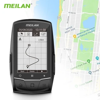 Kolesarski Računalnik MEILAN M1 finder GPS Kolesarski Računalnik s Senzorji Srčnega utripa na Prostem Navigacija merilnik hitrosti za strava 3947