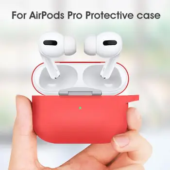 Silikonski Pokrov Primeru Za apple Airpods Pro Primeru nalepke, Bluetooth, združljiva Primeru za apple AirPods Pro Slušalke Pribor
