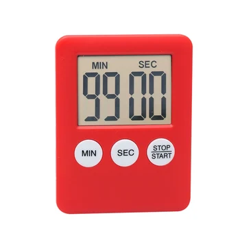 Digitalni LCD Zaslon Kuhinjski Timer Kvadratnih Kuhanje Odštevanje Alarm Magnet Ura DFDS889 39968