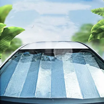 Avtomobil Dežnik Kritje Vetrobransko Steklo Avtomobila Sneg, Sonce, Senco Nepremočljiva Zaščite Pokrov Avtomobila Sprednji Avtomobilski Pribor 2021