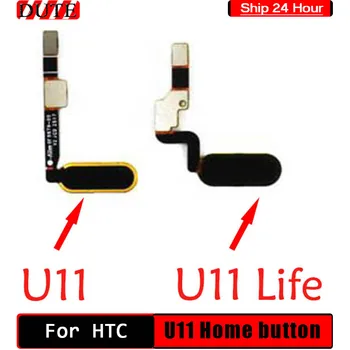 Za HTC U11 Gumb Domov Prstnih odtisov, se Dotaknite ID Senzorja Flex Kabel Trak Zamenjava Za HTC U11 življenje Gumb Domov U11 Oči U11 Plus 40648