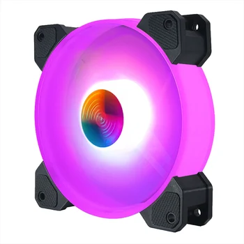 COOLMOON 120mm En PC RGB Fan 5V Glasbe Ritem A-RGB Ohišje Tih Ventilator 4077