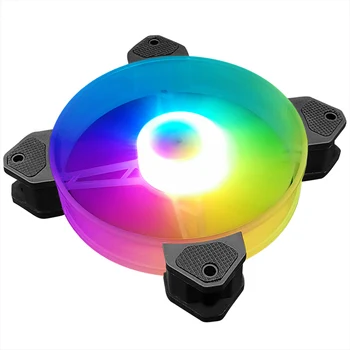 COOLMOON 120mm En PC RGB Fan 5V Glasbe Ritem A-RGB Ohišje Tih Ventilator