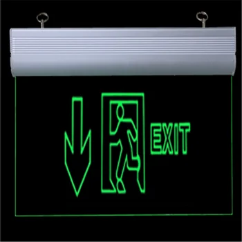 AC110/220V LED Izhod v Sili Prijavite Luči Prijavite Varnost Evakuacijo Lučka Za Žarnice Hotel Center Šolskih Drugih Javnih Mestu
